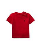 Ralph Lauren Cotton Jersey Crewneck T-shirt Red 3m