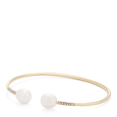 Ralph Lauren Lauren Freshwater Pearl Cuff Gold
