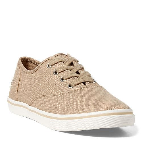 Ralph Lauren Lauren Jaelyn Ripstop Low-top Sneaker Khaki