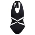 Ralph Lauren Lauren Twisted Halter One-piece