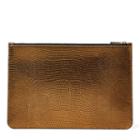 Polo Ralph Lauren Lizard-embossed Leather Pouch