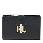 Ralph Lauren Lauren Pebbled Leather Compact Wallet
