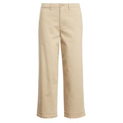 Ralph Lauren Twill Straight Pant Tan