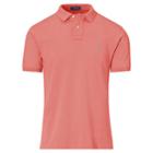 Polo Ralph Lauren Slim Fit Weathered Mesh Polo Winslow Red