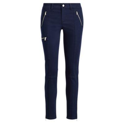 Ralph Lauren Twill Skinny Cargo Pant Rl Navy 10p