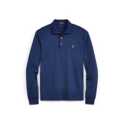 Ralph Lauren Classic Fit Long-sleeve Polo Monroe Blue Heather