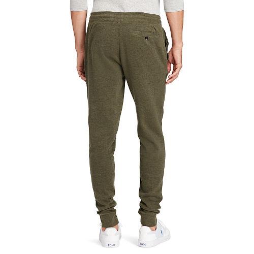 Polo Ralph Lauren Estate-rib Cotton Jogger Pant Alpine Heather