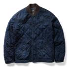 Ralph Lauren Rrl Quilted Cotton-blend Jacket Indigo