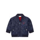 Ralph Lauren Quilted Baseball Jacket French Navy 3m