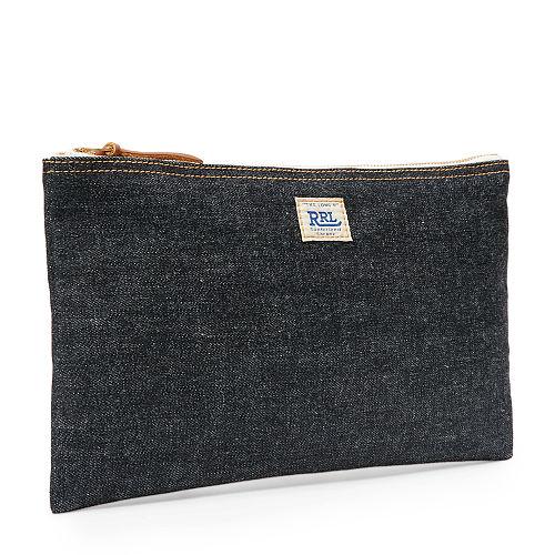 Ralph Lauren Rrl Selvedge Denim Pouch