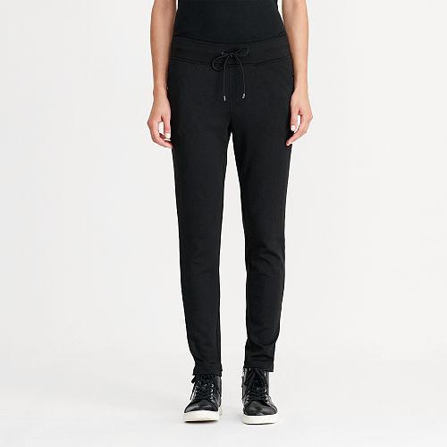 Ralph Lauren Lauren Drawcord Jersey Pant Black