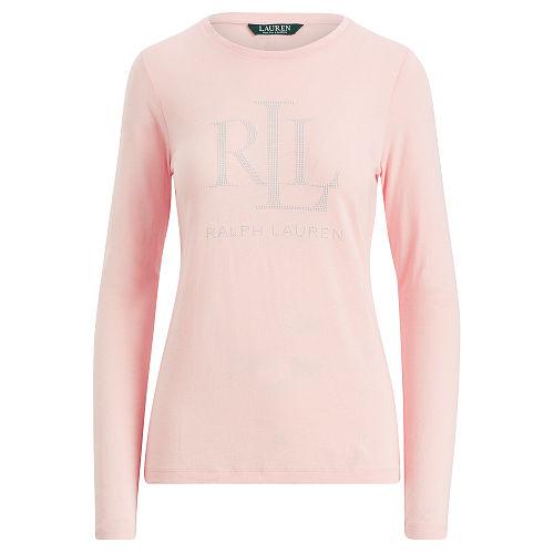 Ralph Lauren Lauren Microstud Long-sleeve T-shirt