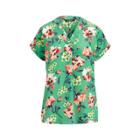Ralph Lauren Floral-print Crepe V-neck Top Multi