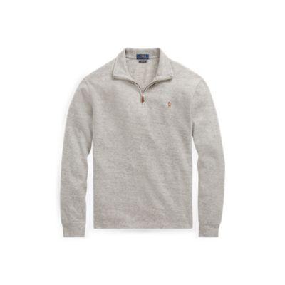 Ralph Lauren Estate Rib Half-zip Pullover Dark Vintage Heather 2x Big