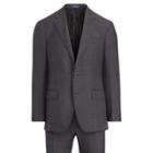 Ralph Lauren Polo Glen Plaid Wool Suit Black And Charcoal W/blue