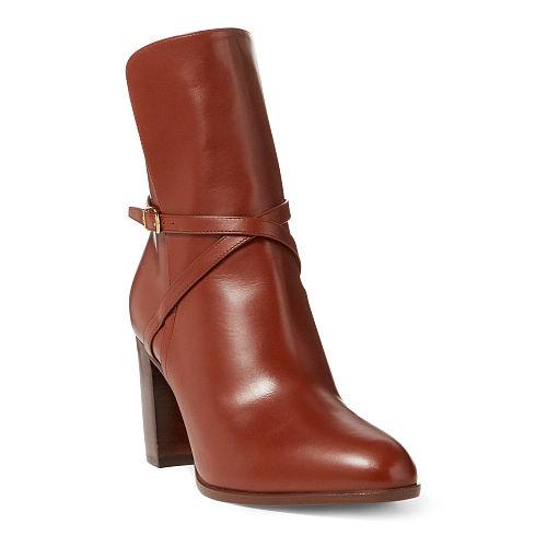Ralph Lauren Lanelle Luxe Calfskin Boot