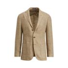 Ralph Lauren Morgan Textured Sport Coat Brown/lt Green/olive
