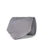 Ralph Lauren Gingham Silk Narrow Tie Nero/ottico