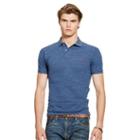 Polo Ralph Lauren Slim-fit Mesh Polo Shirt Classic Royal Heather