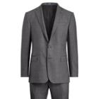 Ralph Lauren Connery Sharkskin Wool Suit Medium Grey Multi