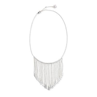 Ralph Lauren Fringe Choker Silver