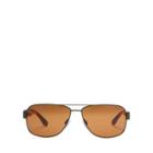 Ralph Lauren Color-blocked Sunglasses Matte Olive Green