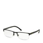 Polo Ralph Lauren Rimless Rectangular Eyeglasses Matte Black