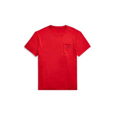 Ralph Lauren Classic Fit Pocket T-shirt Rl2000 Red