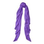 Ralph Lauren Equestrian Silk-wool Scarf Bright Purple