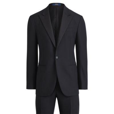 Ralph Lauren Polo Wool Peak-lapel Tuxedo Black