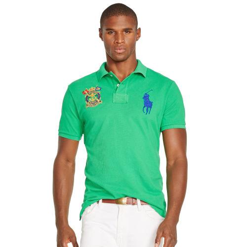 Polo Ralph Lauren Custom-fit Big Pony Polo Shirt Stem