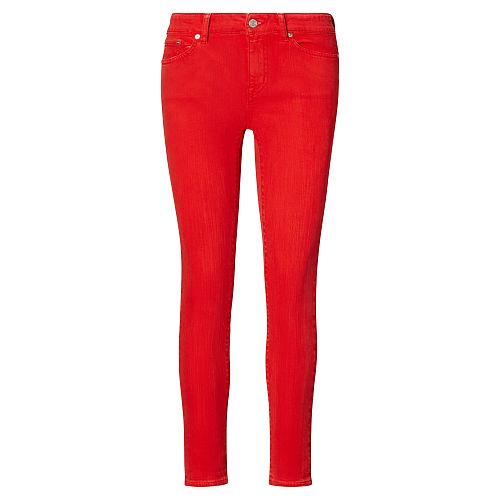 Ralph Lauren Lauren Petite Premier Cropped Skinny Jean Fresh Tomato Wash