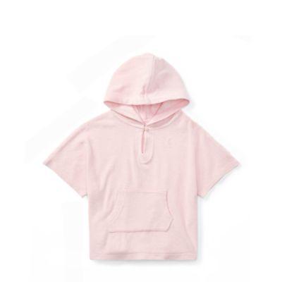 Ralph Lauren Hooded Cotton Terry Cover-up Hint Of Pink 12m