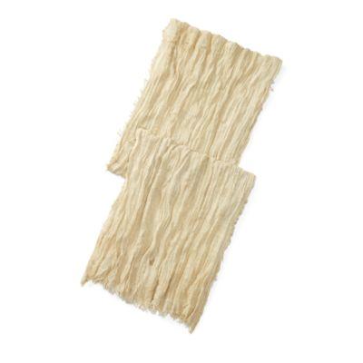 Ralph Lauren Crinkled Cotton Scarf Classic Khaki