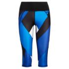 Ralph Lauren Mesh-panel Cropped Legging Geo Print