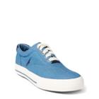 Ralph Lauren Vaughn Denim Low-top Sneaker Chambray