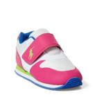 Ralph Lauren Propell Ii Neoprene Sneaker White /pink