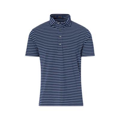 Ralph Lauren Hampton Cotton Lisle Shirt French Navy Multi