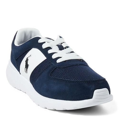 Polo Ralph Lauren Cordell Suede Sneaker Newport Navy