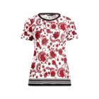 Ralph Lauren Linen-blend T-shirt Soft White Multi