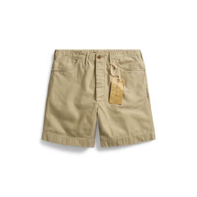 Ralph Lauren Straight Fit Cotton Short Vintage Khaki