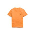 Ralph Lauren Cotton Jersey Pocket T-shirt May Orange 1x Big