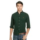 Polo Ralph Lauren Slim Garment-dyed Oxford Shirt Bentley Green