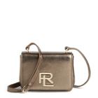 Ralph Lauren Metallic Mini Rl Bag Champagne