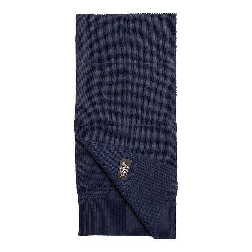 Ralph Lauren Rrl Cashmere Service Scarf Navy