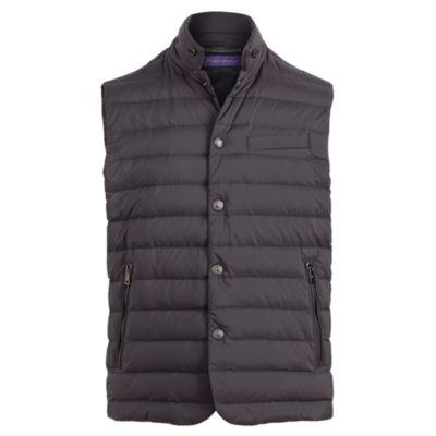 Ralph Lauren Taffeta Down Vest Polo Black