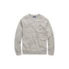 Ralph Lauren Cotton Crewneck Sweater Iceberg Grey Heather