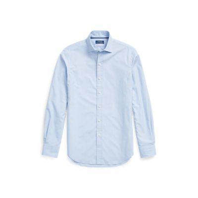 Ralph Lauren Classic Fit Poplin Shirt Blue Bell/white