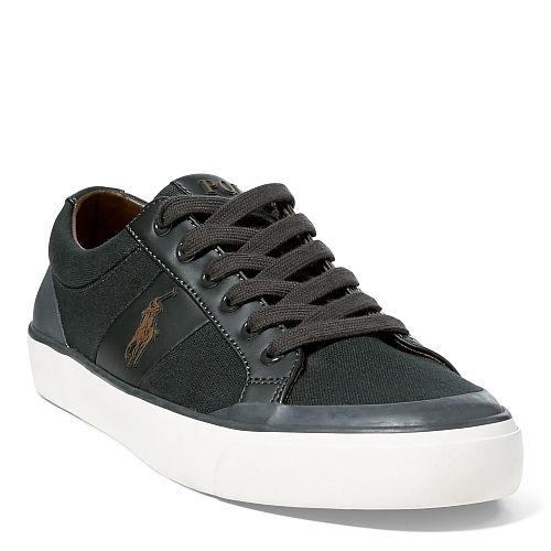 Polo Ralph Lauren Ian Canvas Low-top Sneaker Alpine Green
