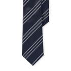 Ralph Lauren Striped Silk Narrow Tie Navy